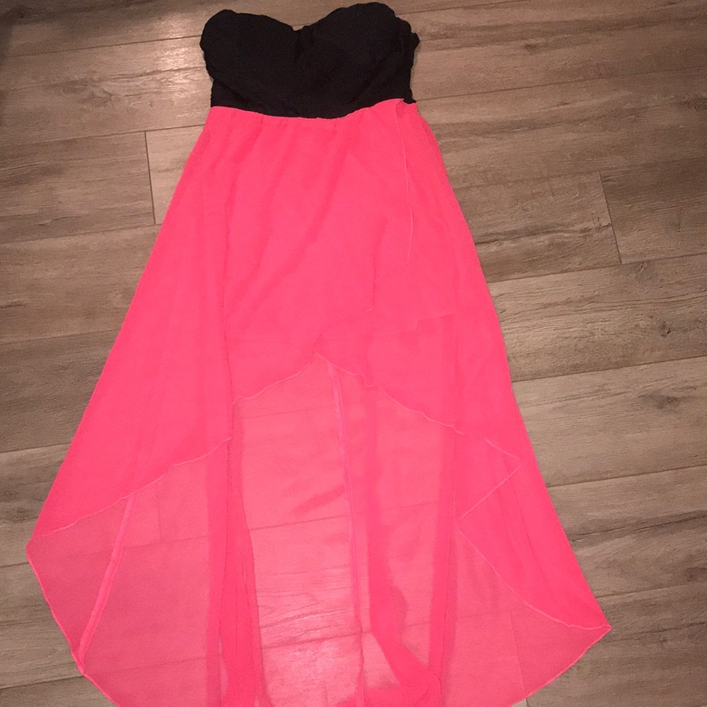 Strapless HighLow Dress